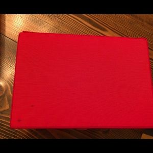 kate spade red grosgrain jewelry box